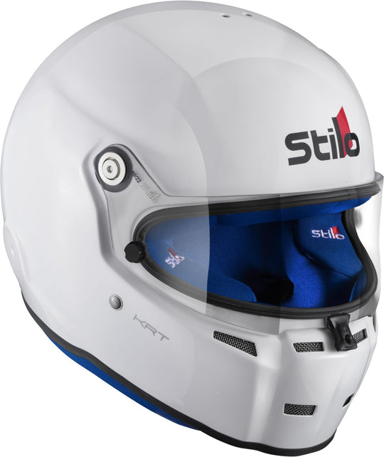 Sparco Casco Karting St5Fn Homologacion K2020 Blanco/Interior Azul Talla 64 - Sparco original VRM Motorsports imagen 1