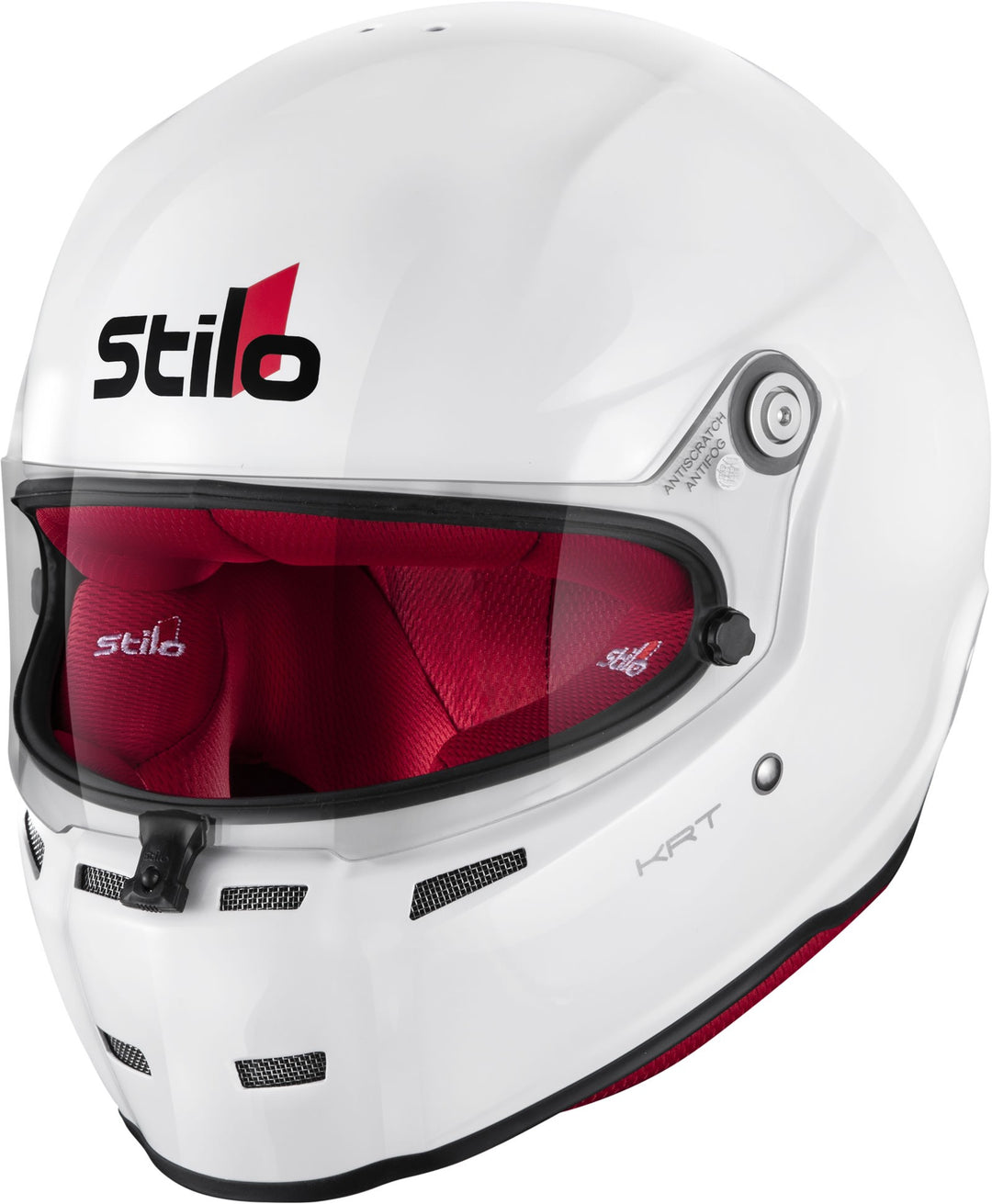 Sparco Casco Karting St5Fn Homologacion K2020 Blanco/Interior Rojo Talla 61 - Sparco original VRM Motorsports imagen 2