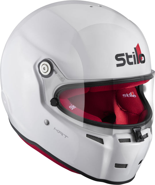 Sparco Casco Karting St5Fn Homologacion K2020 Blanco/Interior Rojo Talla 64 - Sparco original VRM Motorsports imagen 1