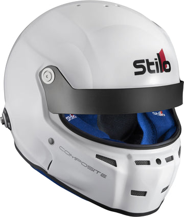 Sparco Casco St5 GT Turismo Composite Snell Sa2020 FIA 8859-15 Hans Fia8858-10 Blanco/Interior Azul-60 - Sparco original VRM Motorsports imagen 1