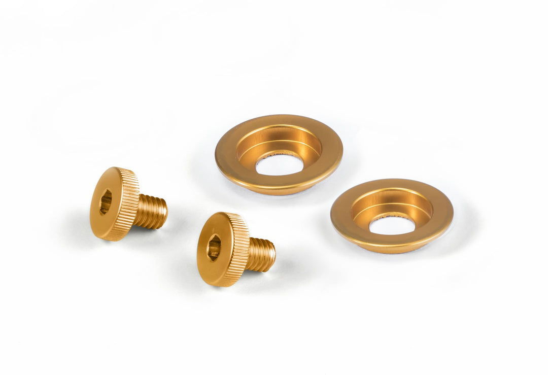 Sparco Visera Corta Y Kit De Tornillos Dorados Para Casco St5 - Sparco original VRM Motorsports imagen 1