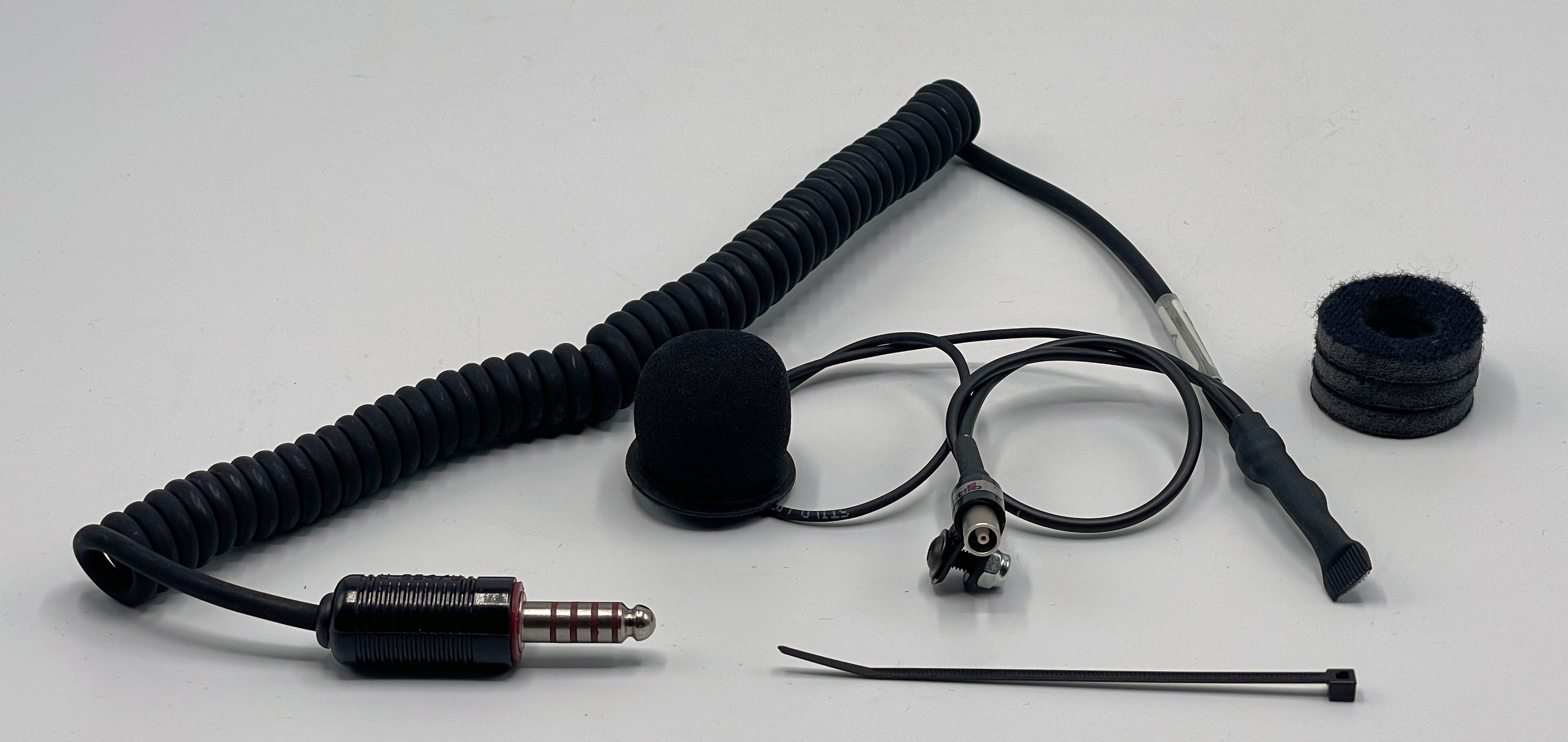 Sparco Elettr. Naked Male Nexus 5C - Stilo Earplugs - Mic Mrtc - Longer Coiled - Sparco original VRM Motorsports imagen 1