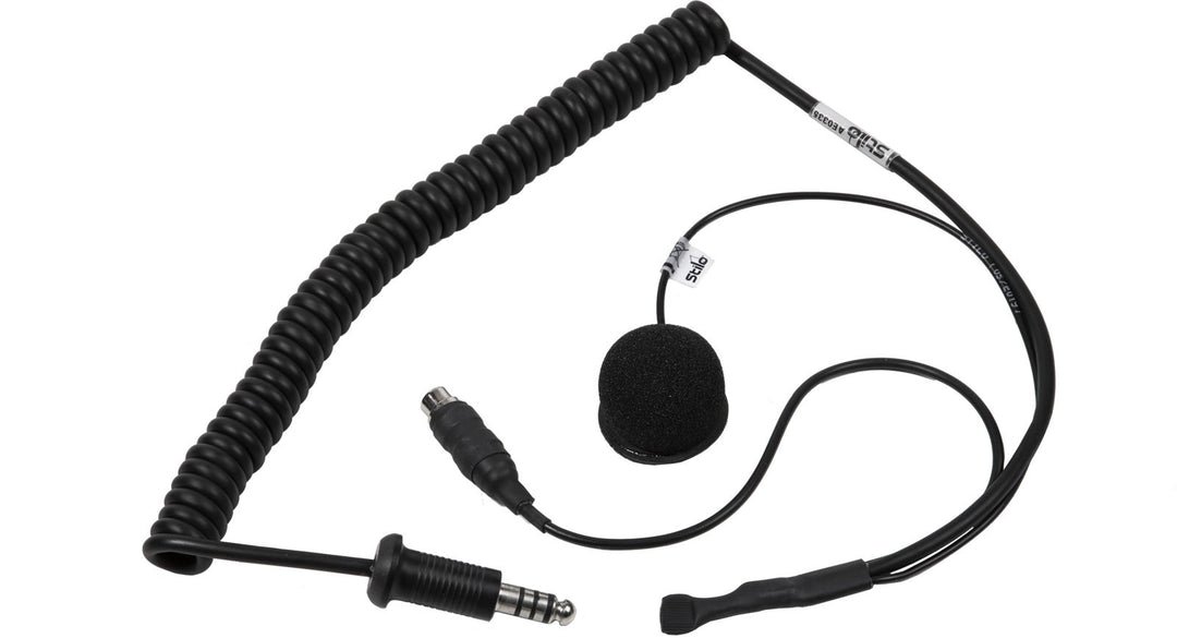 Sparco Elettr. Naked Male Nexus 4C - Rca Earplugs - Mic Stilo - Longer Coiled - Sparco original VRM Motorsports imagen 1