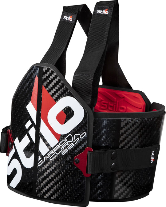 Sparco Costillar Karting Stilo Curva Fia8870 Negro/Rojo Talla L+ - Sparco original VRM Motorsports imagen 1