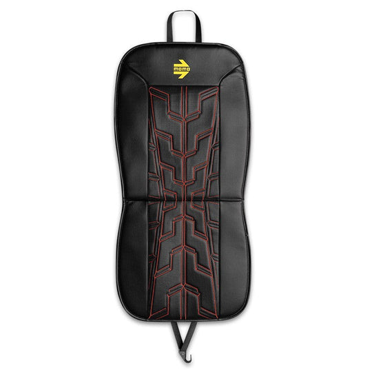 RESPALDO DE ASIENTO CARRERA NEGRO-ROJO MOMO | VRM Motorsports