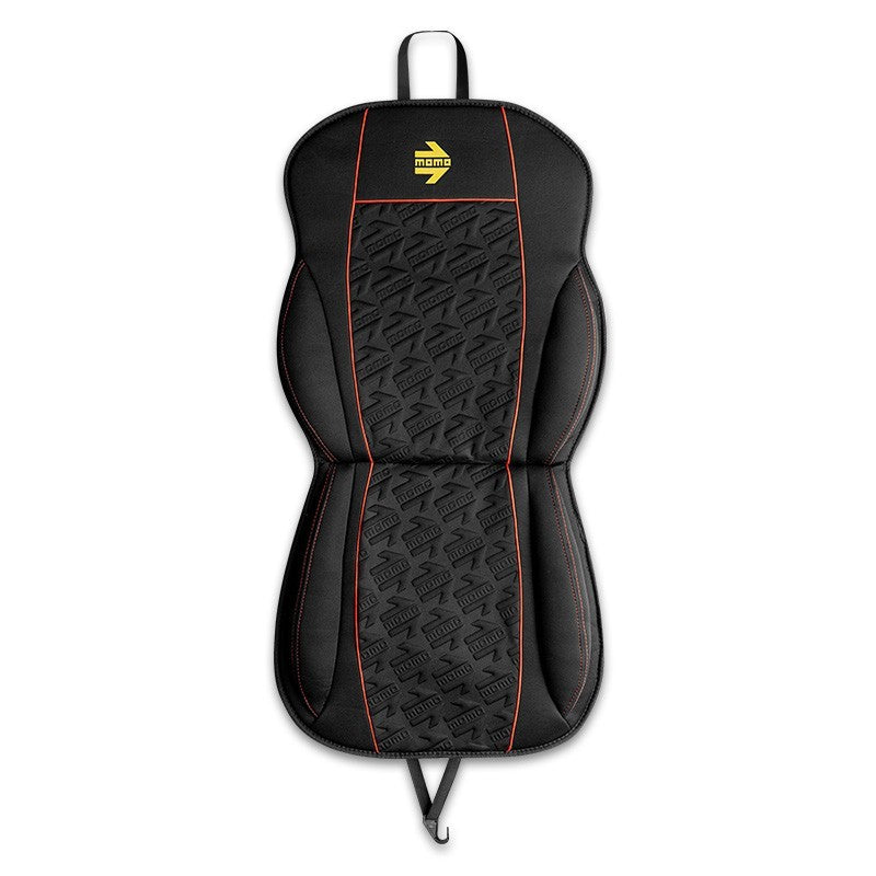 RESPALDO DE ASIENTO ESTILO NEGRO/ROJO MOMO | VRM Motorsports