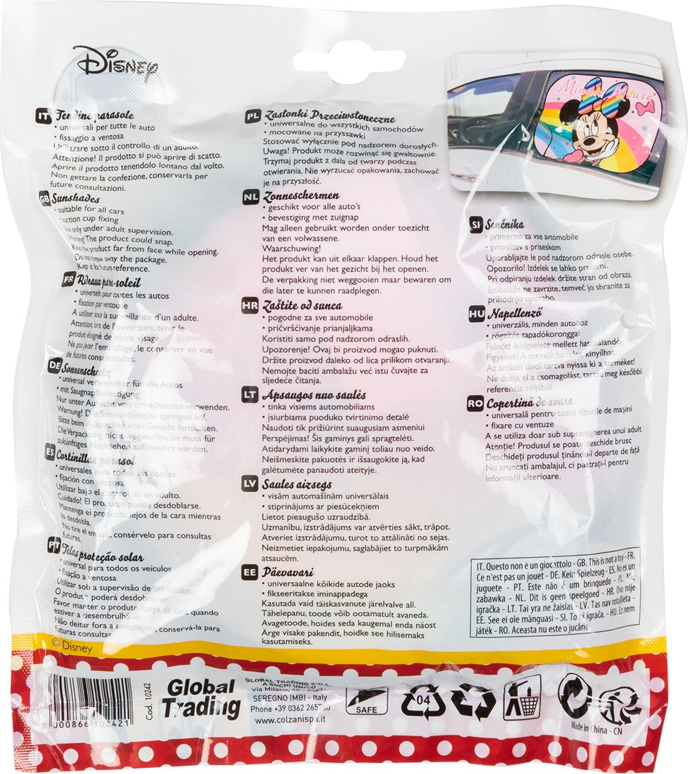 Parasoles para coche Minnie Oficial | Disney Licensing VRM