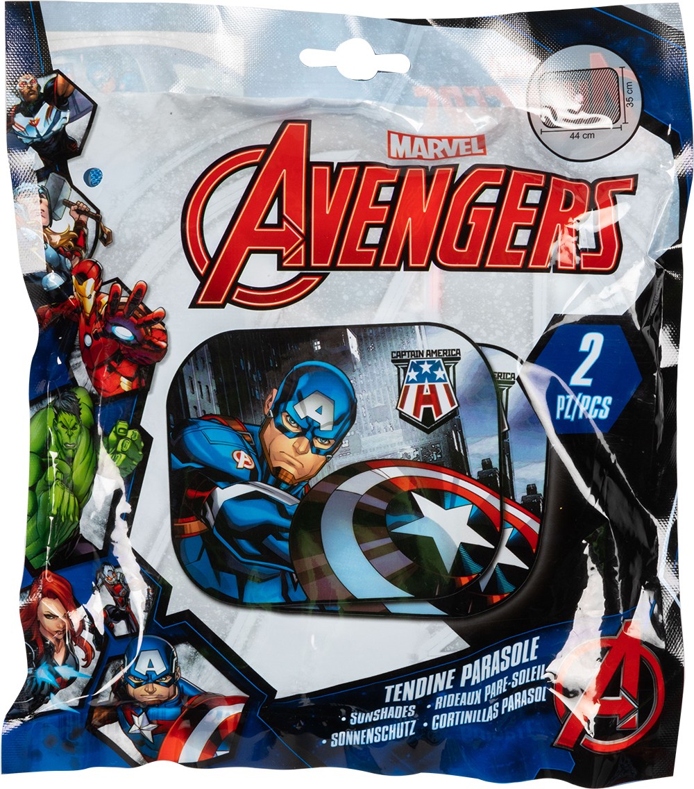 Parasoles para coche Captain America Oficial | Marvel Licensing VRM
