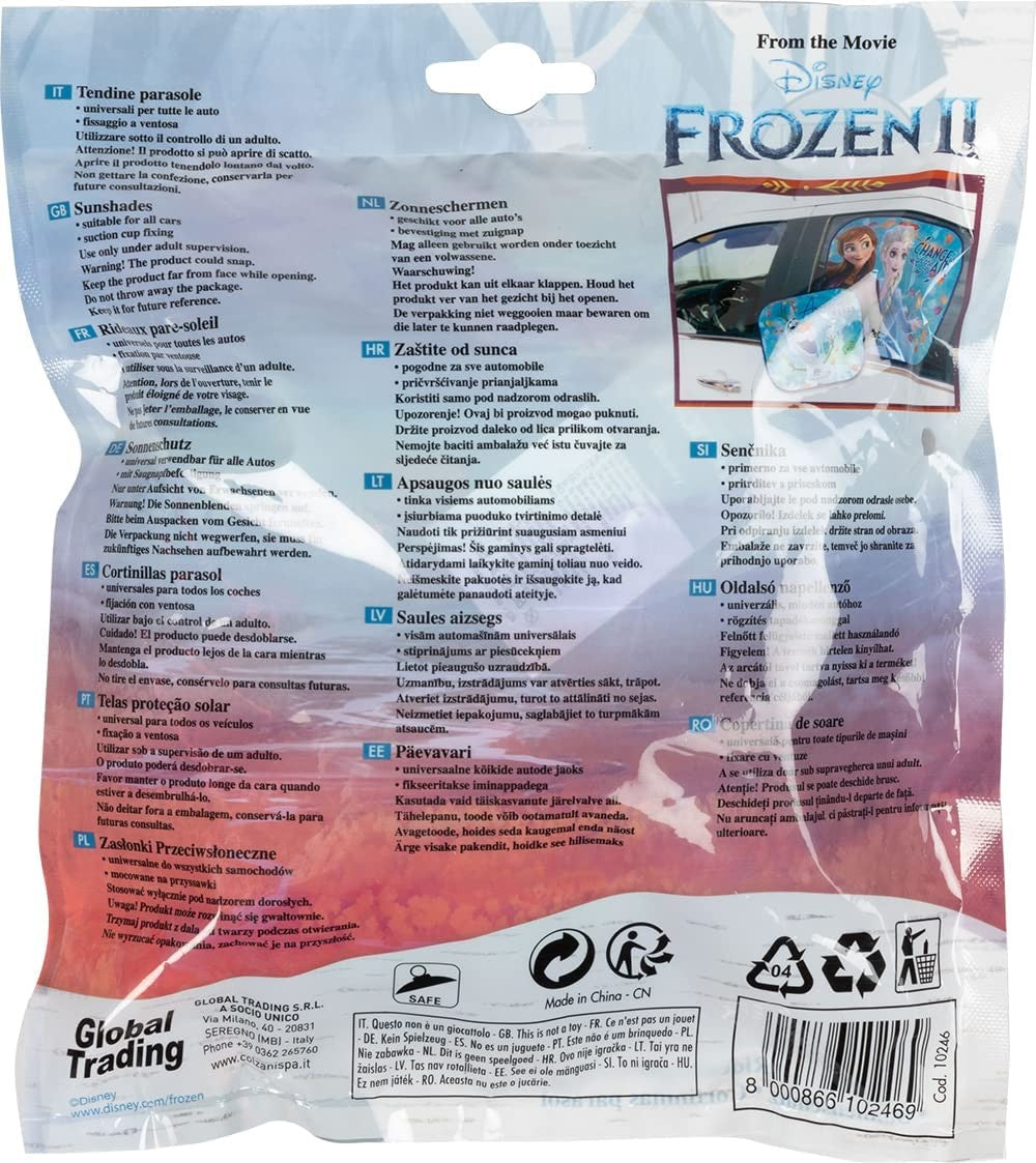 Parasoles para coche Frozen Oficial | Disney Licensing VRM