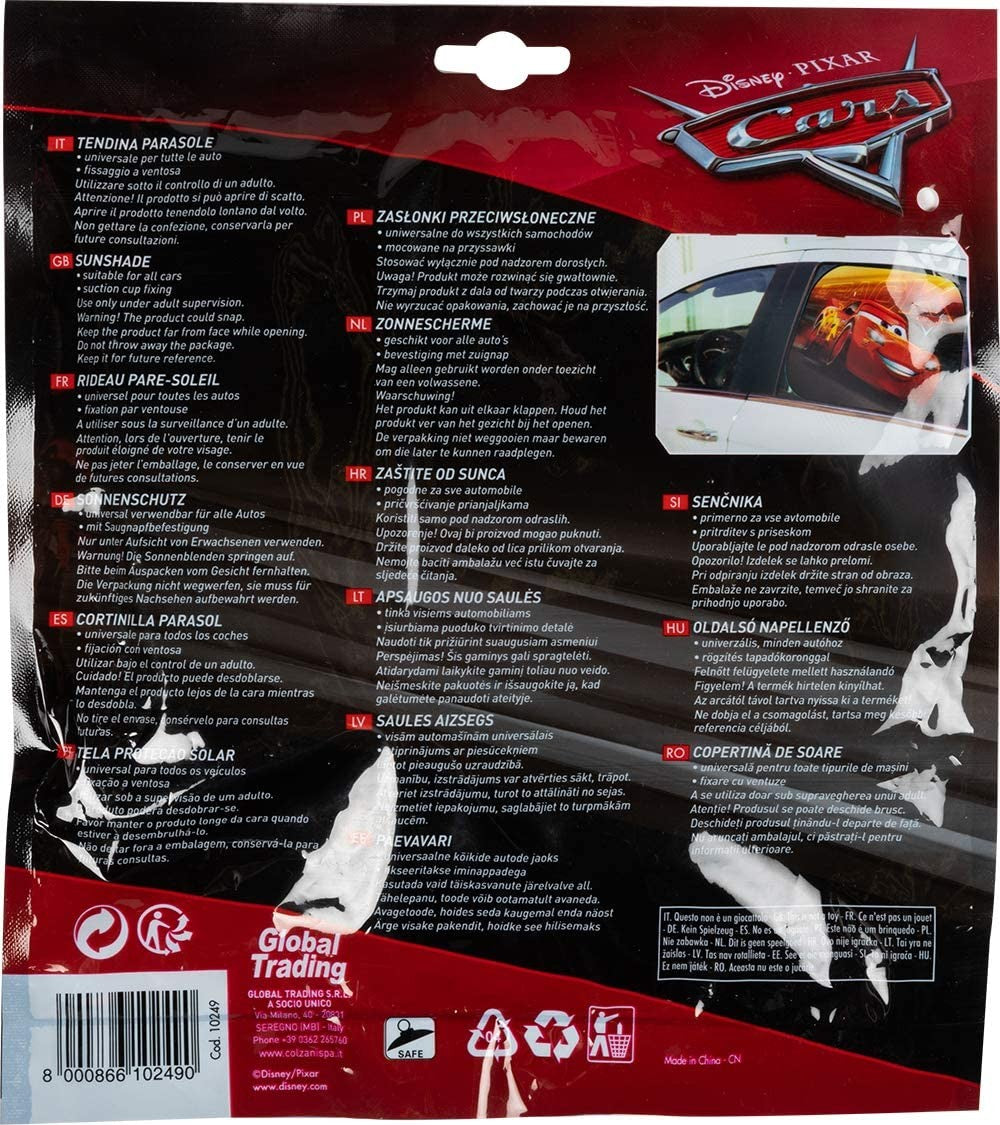 Parasoles para coche Cars Oficial | Licensing Licensing VRM