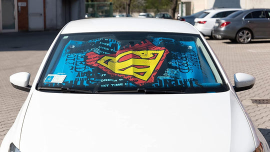 Parasoles para coche Superman Oficial | DC Comics Licensing VRM