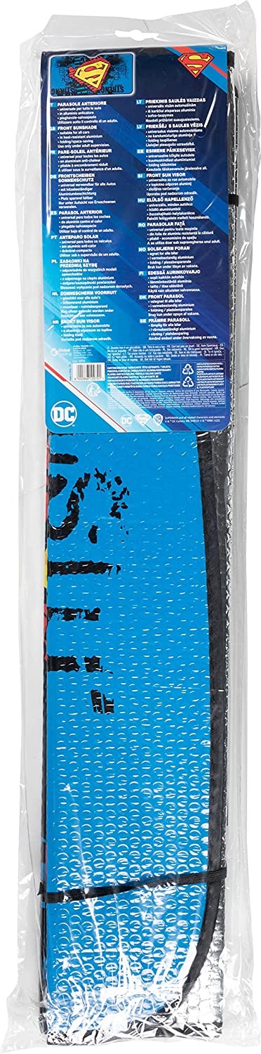 Parasoles para coche Superman Oficial | DC Comics Licensing VRM