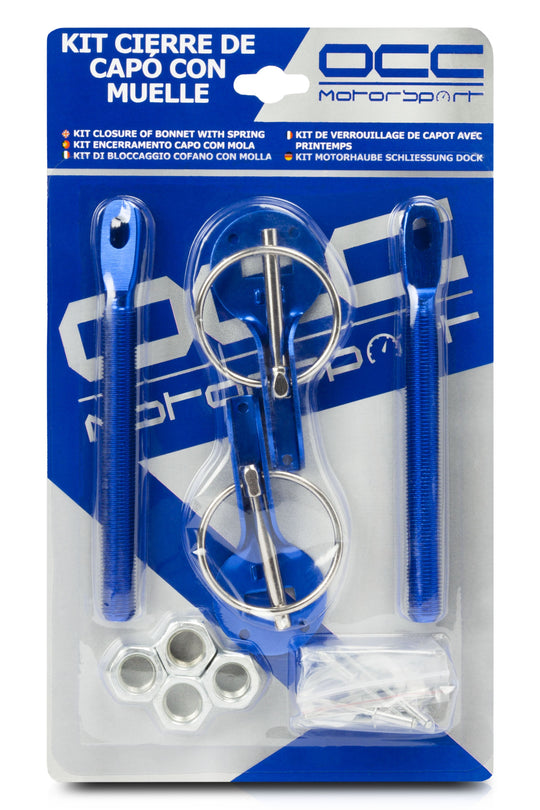 KIT CIERRE CAPOT AZUL OCC MOTORSPORT - OCC Motorsport - VRM Motorsports