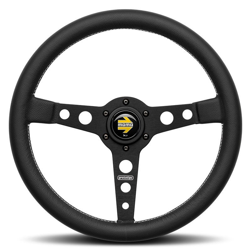 VOLANTE MOMO PROTOTIPO NEGRO 350 MOMO | VRM Motorsports