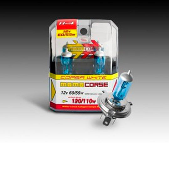 BOMBILLAS MOMO SUPER BLANCA 60W H4 (DESCATALOGADO) MOMO | VRM Motorsports