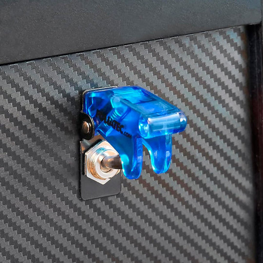 Sparco Foliatec Cubierta Para Interruptor On/Off Azul Transparente 1 Pieza - Sparco original VRM Motorsports imagen 2