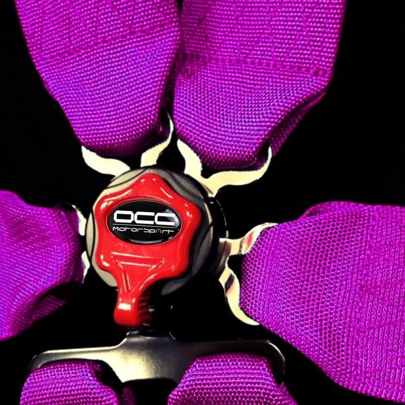 Sparco Arnés Occ 6 Puntos 3 Pulgadas Rosa FIA New - Sparco original VRM Motorsports imagen 7