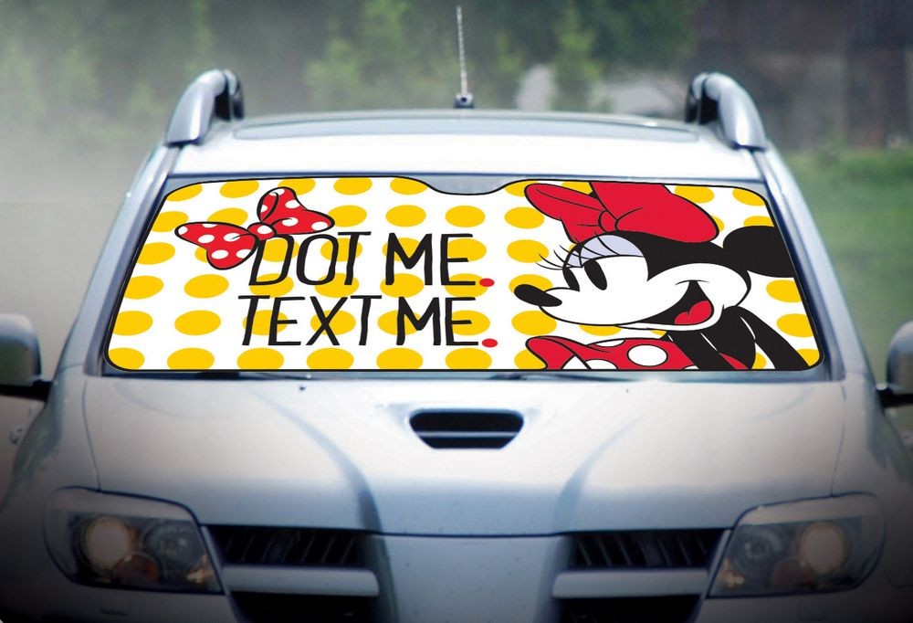 Parasoles para coche Minnie Oficial | Disney Licensing VRM