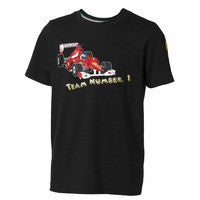 CAMISETA FER KIDS NO.1 TEE, NEW TALLA 10A 10 AÑOS COLOR 02 NEGRO