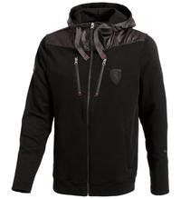 CHAQUETA FERRARI CAZADORA HOODER TALLA S S COLOR 02 NEGRO