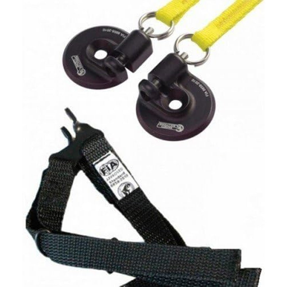 Juego De Correas HANS Hybrid Sport HANS Hybrid S Y Pro Lite M6 Anchor (Quick Release) Simpson VRM Motorsports imagen 2