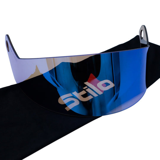 Sparco Visera Corta Iridium Azul Oscura Para Casco St5R - Sparco original VRM Motorsports imagen 4
