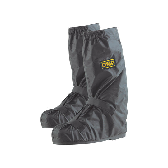 PROTECTOR ZAPATILLAS OMP PARA LLUVIA NEGRO TALLA L - OMP original VRM Motorsports imagen 1