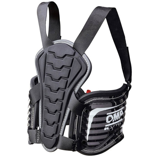 COSTILLAR OMP KART PRO RIB NEGRO TALLA M/L - OMP original VRM Motorsports imagen 1