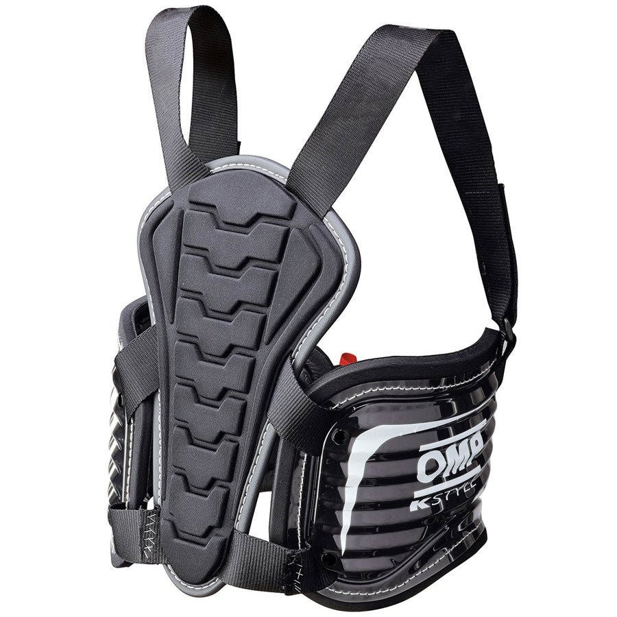 COSTILLAR OMP KART PRO RIB NEGRO TALLA XS/S - OMP original VRM Motorsports imagen 1