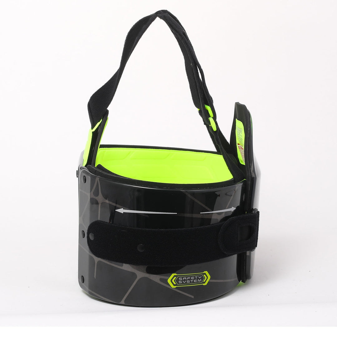 COSTILLAR OMP KS-1 PRO NEGRO / AMARILLO FLUO TALLA L - OMP original VRM Motorsports imagen 3