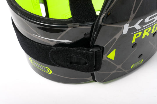 COSTILLAR OMP KS-1 PRO NEGRO/AMARILLO FLUO TALLA XL-WIDE - OMP original VRM Motorsports imagen 4