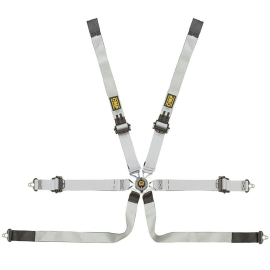 ARNES OMP 6 PUNTOS ONE-D 2" PARA PROTOTIPO FIA 8853-2016 NEGRO/BLANCO - OMP original VRM Motorsports imagen 1