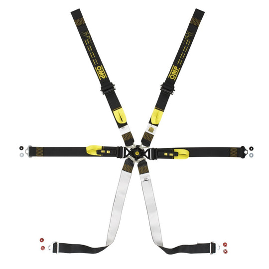 ARNES OMP 6 PUNTOS ONE 2" PARA ENDURANCE PULL DOWN NEGRO - OMP original VRM Motorsports imagen 1