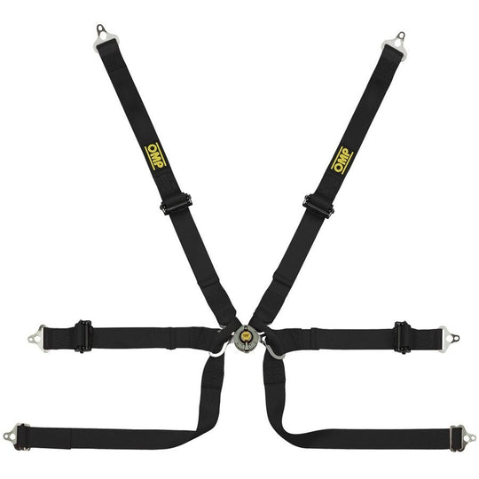ARNES OMP 6 PUNTOS TECNICA 2" PROTOTIPO PULL UP - FIA 8853-2016 NEGRO - OMP original VRM Motorsports imagen 1