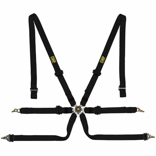 ARNES OMP 6 PUNTOS ONE 2" PULL DOWN NEGRO - OMP original VRM Motorsports imagen 1