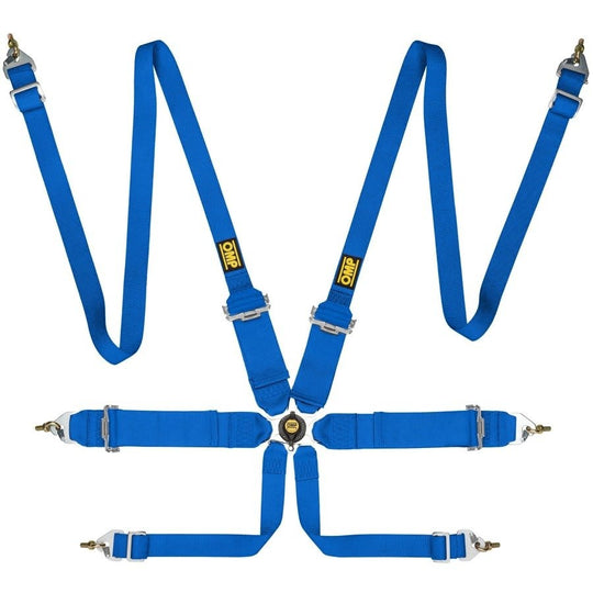 ARNES OMP 6 PUNTOS FIRST 3+2" PULL UP FIA 8853-2016 AZUL OMP RACING | VRM Motorsports