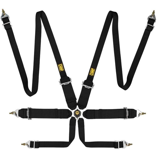 ARNES OMP 6 PUNTOS FIRST 3+2" PULL UP FIA 8853-2016 NEGRO OMP RACING | VRM Motorsports