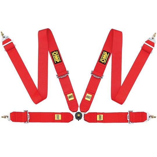 ARNES OMP 4 PUNTOS 3" FIA 8854/98 ROJO OMP RACING | VRM Motorsports