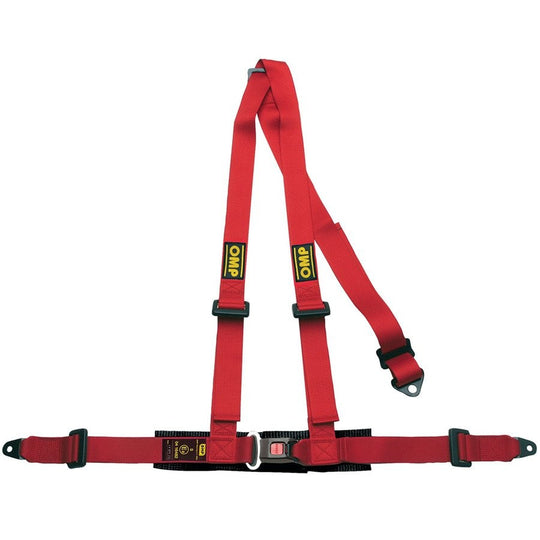 ARNES OMP ROAD 3 PUNTOS 2" SUJECCION TORNILLO ROJO OMP RACING | VRM Motorsports
