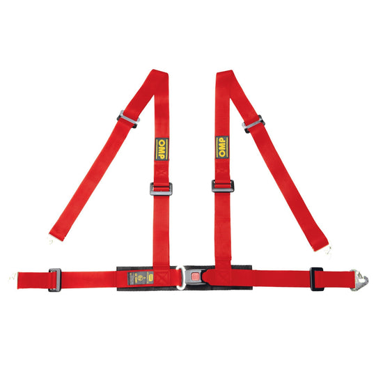 ARNES OMP ROAD 4 PUNTOS 2 SUJECCION MOSQUETON ROJO OMP RACING | VRM Motorsports