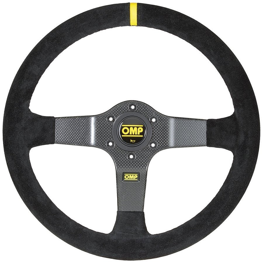 VOLANTE OMP CARBON-D ANTE 350MM NEGRO - OMP original VRM Motorsports imagen 1