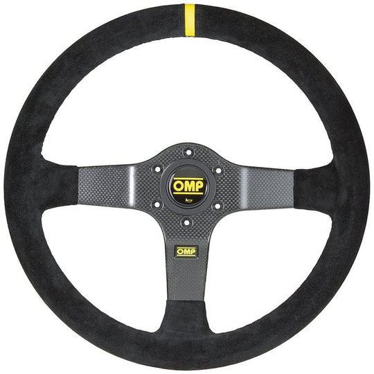 VOLANTE OMP CARBON-D ANTE 350MM NEGRO - OMP original VRM Motorsports imagen 1