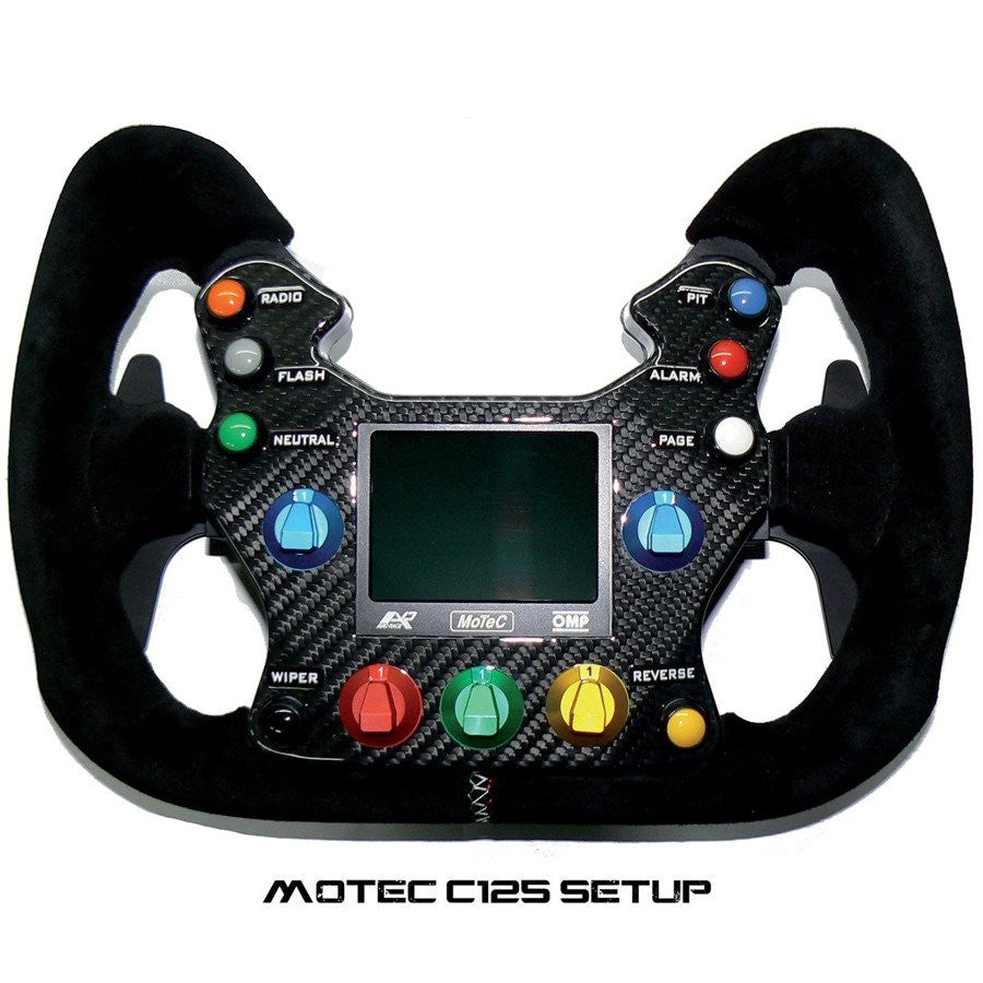 VOLANTE OMP 310 ALU GT ANTE 315MM NEGRO - OMP original VRM Motorsports imagen 2