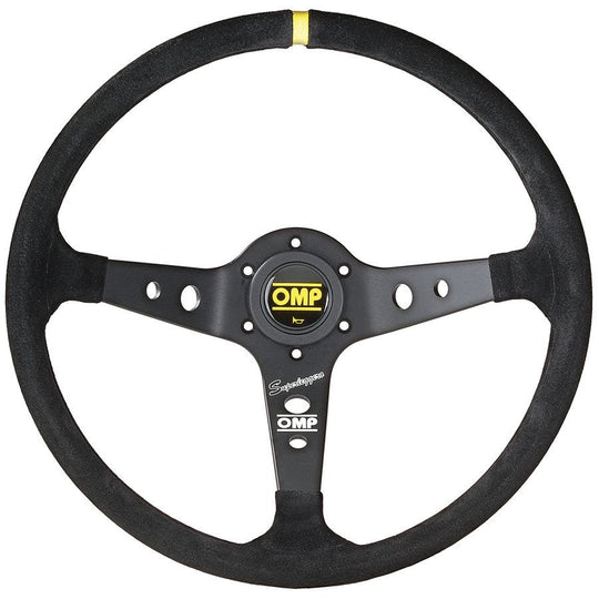 VOLANTE OMP CORSICA OV SUPERLIGERO ANTE 350MM NEGRO OMP RACING | VRM Motorsports