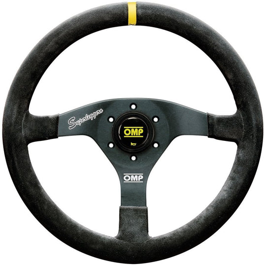 VOLANTE OMP VELOCITA OV SUPERLIGERO ANTE 350MM NEGRO - OMP original VRM Motorsports imagen 1