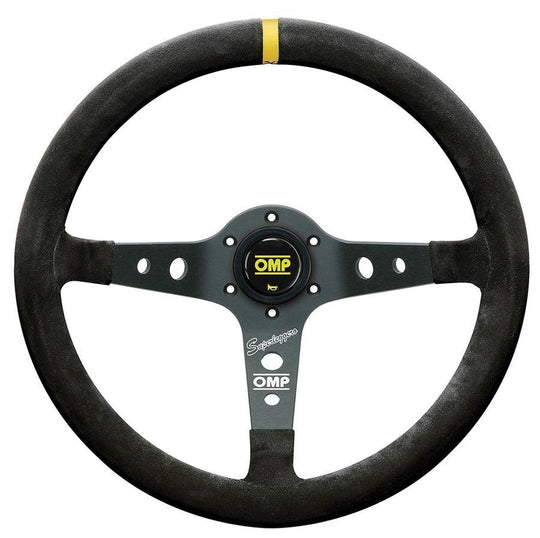 VOLANTE OMP CORSICA SUPERLIGERO ANTE 350MM NEGRO OMP RACING | VRM Motorsports