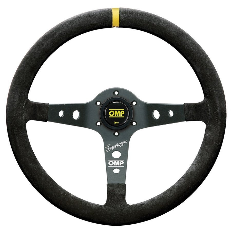 VOLANTE OMP CORSICA SUPERLIGERO ANTE 350MM NEGRO - OMP original VRM Motorsports imagen 1