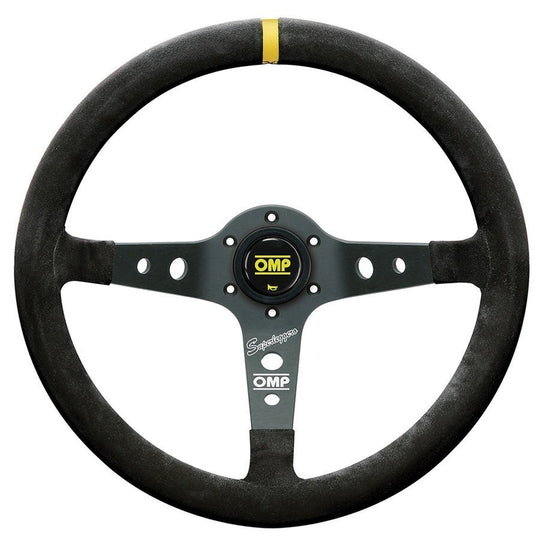 VOLANTE OMP CORSICA SUPERLIGERO ANTE 350MM NEGRO - OMP original VRM Motorsports imagen 1