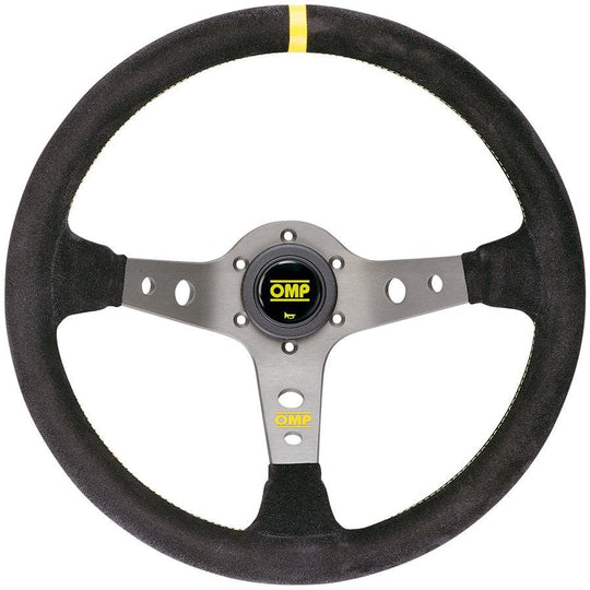 VOLANTE OMP CORSICA ANTE 350MM NEGRO BRAZOS TITANIO OMP RACING | VRM Motorsports