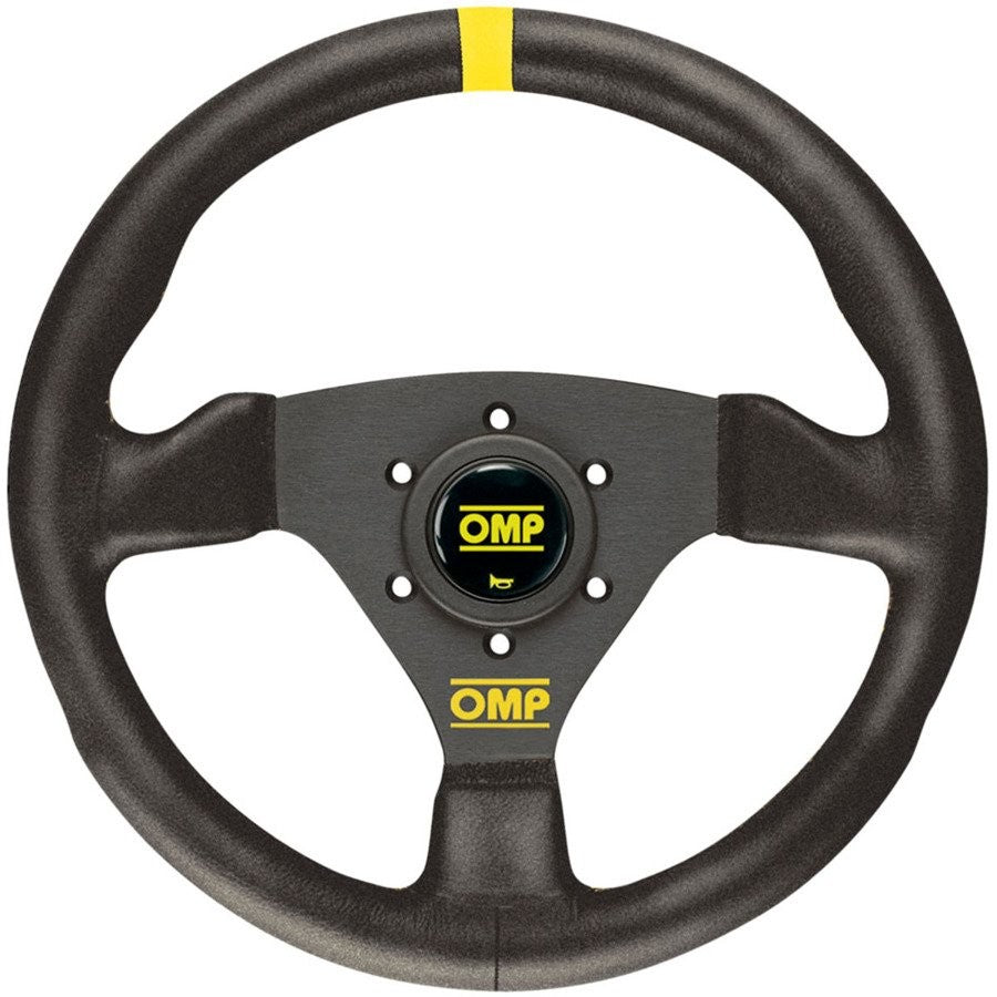 VOLANTE OMP TRECENTO ANTE 300MM NEGRO - OMP original VRM Motorsports imagen 1